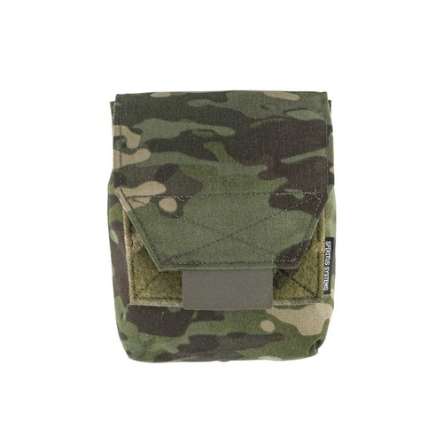 JSTA Pouch offers a compact design with dual compartments, quick-open Velcro flap, and compatibility with various Spiritus Systems inserts for efficient storage.