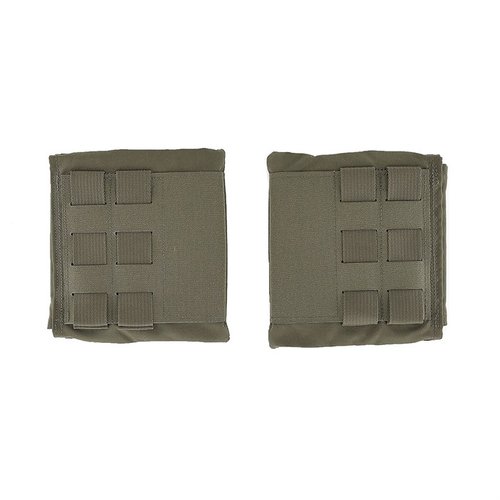 Modular Spiritus Systems Side Armor Bags allow for hard/soft armor use, ensuring optimal coverage with an offset MOLLE design for enhanced protection.
