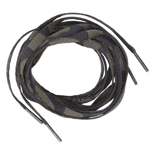 Shoe Snakes by Spiritus Systems offer durable, securely knotted laces in Multicam Black, perfect for low and high-top sneakers, made in the USA.