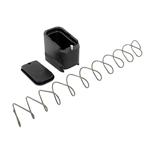 Získejte +5 ran do zásobníku Glock 19 a +4 rány do Glock 23 s jednoduchým přístupem k pružině díky unikátnímu designu podlahové desky od Shield Arms.