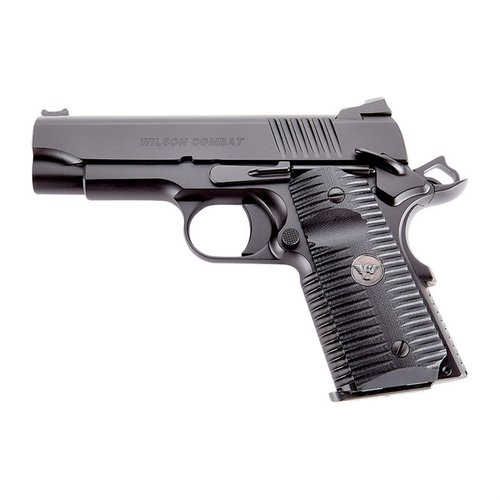 Wilson Combat's ACP 1911 Compact .45 ACP offers precision craftsmanship, Eagle Claw grip for superior handling, and lifetime satisfaction guarantee.