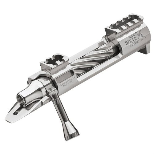 Ultra-lightweight anTi X action with integral scope mounts, pre-hardened materials, and smooth bolt operation for unmatched reliability and precision.