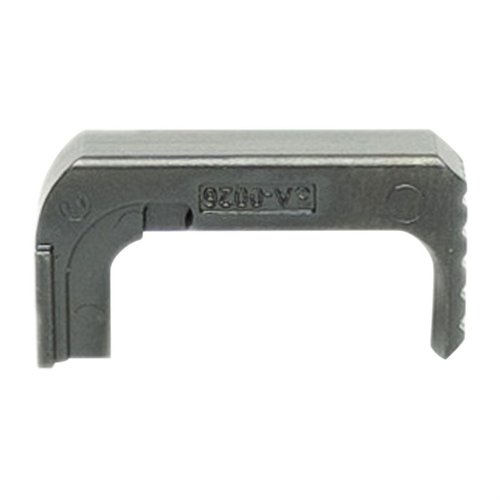 Z9 Steel Magazine Catch for Glock 43 ensures reliability with metal magazines, features ambidextrous design, textured button, and low profile for concealed carry.