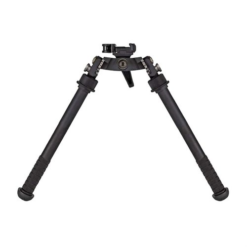 The GEN2 CANT AND LOC (CAL) Tall Bipod offers a lightweight, durable design with no panning feature, made from premium aluminum and compatible with various mounts.