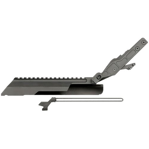 AK Alpha Series Railed Top Cover ensures a solid lockup, accurate return to zero, and maintains factory sights without permanent modifications.