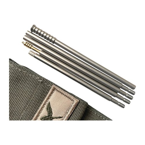 CSR offers compact, precision-machined sectional rods for AR15/M16, ideal for dislodging stuck cases and cleaning, easily stowed in packs or stocks.