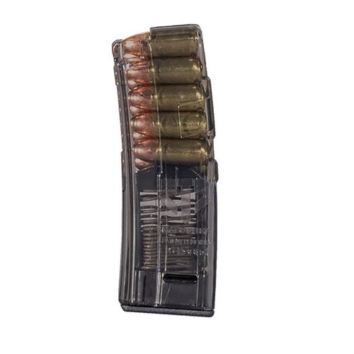 9MM Magazines for H&K MP5 are lightweight, extremely reliable, compatible with various 9mm firearms, and feature advanced polymer for durability and ammo visibility.