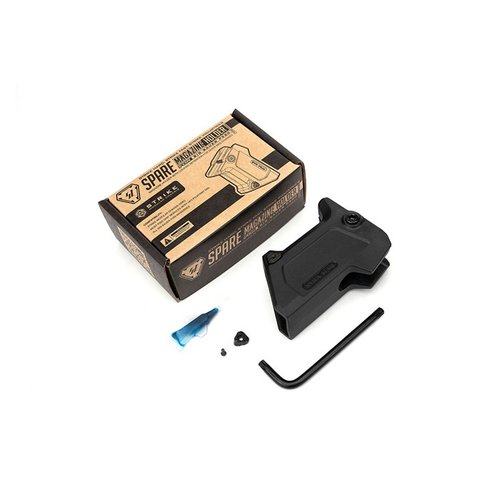 Získejte rychlý přístup k náhradnímu zásobníku s držákem Strike Industries pro SIG SAUER P320, snadná instalace a odolná polymerová konstrukce.