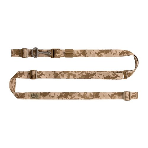 ESD Sling offers adaptable, lightweight design with quick-adjust functionality, 20+ inches of rear adjustment, and Berry Amendment compliant materials for any weapon system.