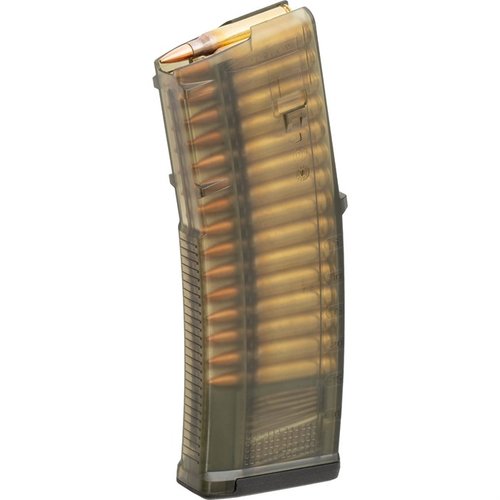 MAGPUL® TMAG® GEN M3 magazine offers reliability, translucent body for round visibility, ribbed grips, and compatibility with various STANAG platforms.