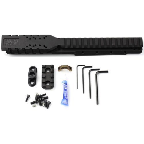 Upgrade your Ruger® Mini-14® or Mini Thirty® with the Hannibal Rail for easy micro red dot mounting, enhanced tactical look, and accessory versatility.
