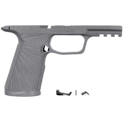 Upgrade your SIG-SAUER P365 XMacro with Wilson Combat's grip module for enhanced control, comfort, and style, featuring improved traction and compatibility.