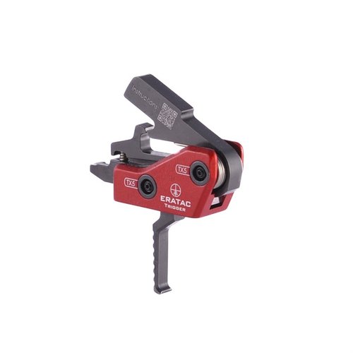 ERATAC Real Drop-In Trigger for AR-15/10 offers easy installation, adjustable weight, lightweight materials, and rapid follow-up shots for enhanced performance.