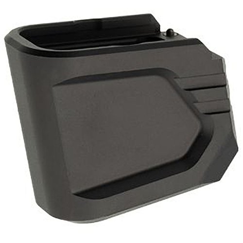 +4 magazine extension for Glock 43X/48 adds 4 rounds, installs in 10 seconds without tools, includes a power spring, and enhances grip for faster reloads.