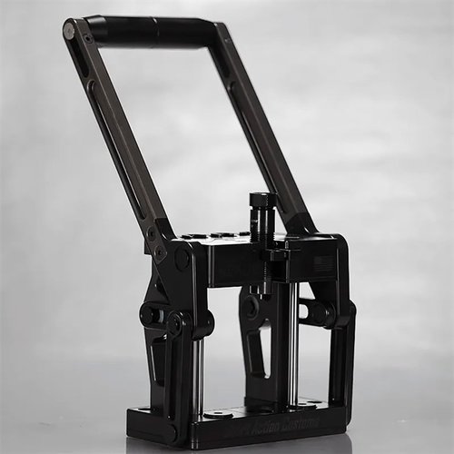 NEXUS PRESS offers a dual floating shell holder, consistent cam over action, and unique die retention for precise, hassle-free reloading without modifications.