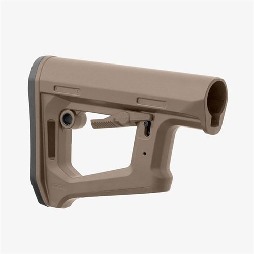 DT-PR Carbine Stock offers a tight fit, enhanced comfort, ambidextrous sling attachment, and adjustable comb height, making it perfect for precision shooting.