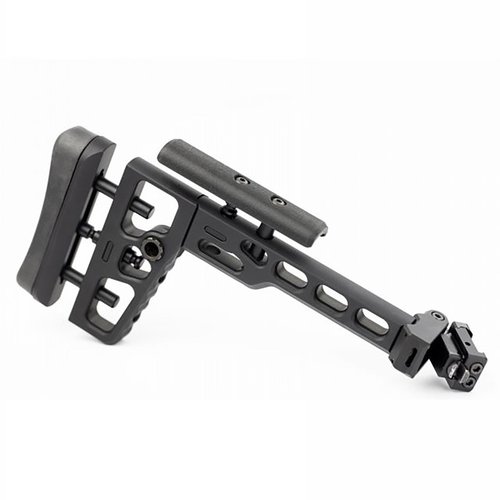 S.A.S. Tactical Folding Stock with Picatinny Adapter offers enhanced versatility and stability for your firearm, ensuring quick deployment and easy customization.