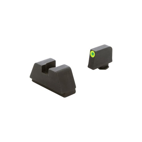 XL Ameriglo Tritium Sights offer precise co-witness for Glock MOS models, optimized for red dot optics like Aimpoint and Holosun, ensuring reliable backup.