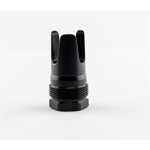FHD FLASH HIDER features a durable Black Nitride finish, compatible with Atlas and Plan B mounts, ensuring a tight seal and reliable performance.