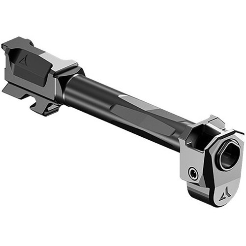 Radian® AFTERBURNER™ + RAMJET™ combo offers recoil reduction, match-grade accuracy, easy installation, and durable materials for Glock 48, legal in all 50 states.