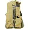 BOB ALLEN FULL MESH SHOOTING VEST offers lightweight, breathable mesh, adjustable waist tabs, and multiple pockets for shells and accessories, perfect for shooters.