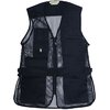 BOB ALLEN FULL MESH SHOOTING VEST offers lightweight, breathable mesh, adjustable waist tabs, bellowed pockets for shells, and insert-a-pad compatibility.