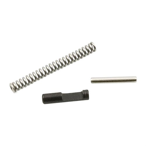 Upgrade your bolt assembly with J P ENTERPRISES Enhanced Ejector Kit for reduced brass smear and optimized performance, including spring and roll pin.