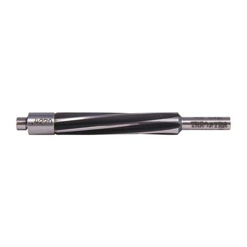 Manson Precision's .44 Cal. Throat Reamer ensures uniform cylinder throat diameter for improved accuracy, featuring removable pilots for a perfect fit.