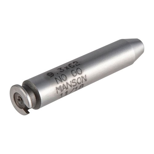 Ensure firearm safety with Manson Precision Headspace Gauges, crafted from durable steel for accurate measurements across various calibers.