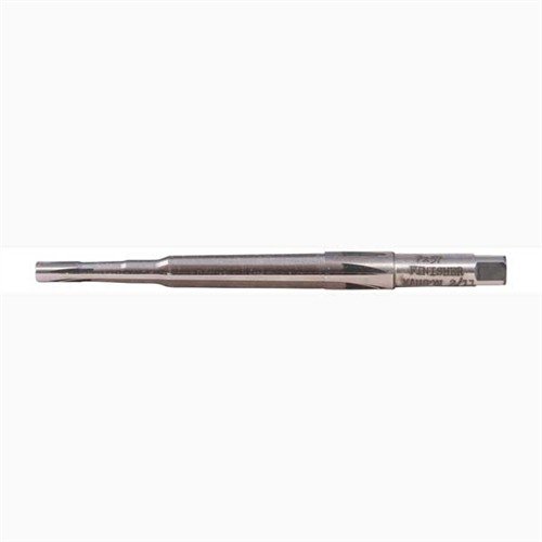 Manson Precision's 7x57 Finish Reamer delivers exceptional accuracy with M7 steel construction, integral throater, and solid pilots for custom chambering.