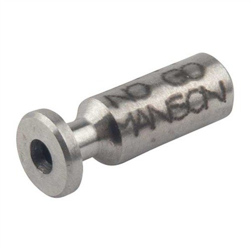 Manson Precision Rimfire Cartridge Headspace Gauges ensure accurate measurements, durable M7 steel construction, and compatibility with .22 and .17 HMR cartridges.