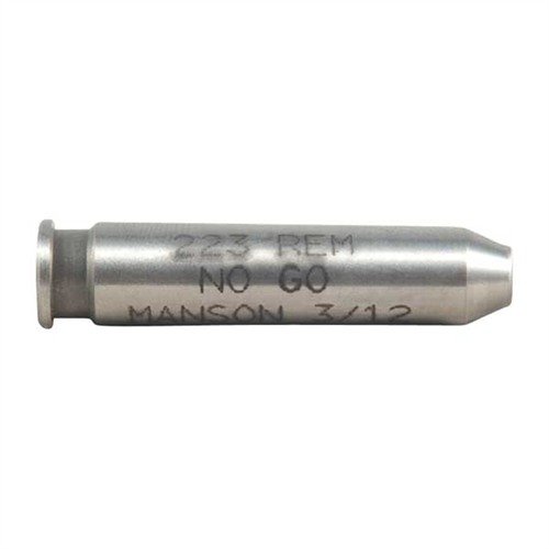 Manson Precision Rimless Cartridge Headspace Gauge ensures safe firearm operation with precision machining, durable steel construction, and a wide range of calibers.