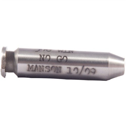 Manson Precision Rimless Cartridge Headspace Gauges ensure safe firearm operation with precise machining, durable steel construction, and caliber specificity.