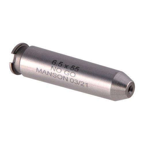Ensure your firearm's safety with Manson Precision Rimless Cartridge Headspace Gauge, featuring precise machining, durable steel, and caliber specificity.