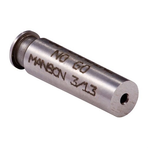 Ensure firearm safety with Manson Precision Rimless Cartridge Headspace Gauges, featuring precision machining, durable steel construction, and caliber specificity.