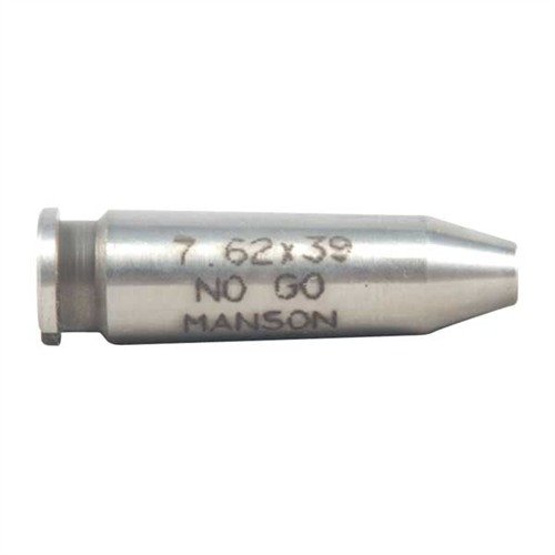Ensure firearm safety with Manson Precision Rimless Cartridge Headspace Gauges, crafted from hardened steel for accurate measurements across various calibers.