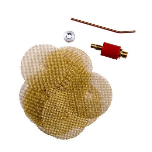 Odstraňuje i ten nejodolnější olověný a plastový zbytek z pušky či brokovnice. Šetrné mosazné náplasti chrání vývrt, 8-32 závit pro snadné připojení.