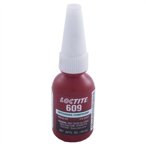 LOCTITE® #609 Green Retainer Compound offers high-strength bonding, temperature resistance up to 300°F, and fast curing for reliable cylindrical component assembly.