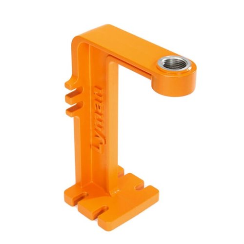 Lyman's Brass-Smith Powder Measure Stand offers versatile mounting options, die-cast aluminum construction, and a design that accommodates cases beneath the drop tube.