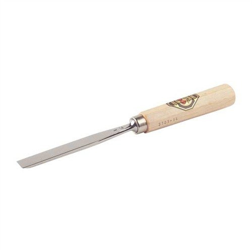 TWO CHERRIES CHISEL features German steel hardened to Rc 61 for unmatched sharpness, with durable hornbeam handles reinforced to prevent splitting.