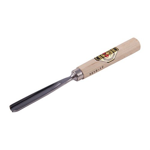 TWO CHERRIES CHISEL offers superior strength with German steel hardened to Rc 61, and durable hornbeam handles with steel hoops to prevent splitting.