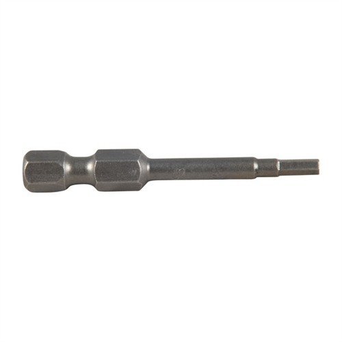 2.5mm Allen bit fits Magna-Tip Handles, features a ¼” drive and a matte black finish, ideal for precision tasks in gunsmithing.