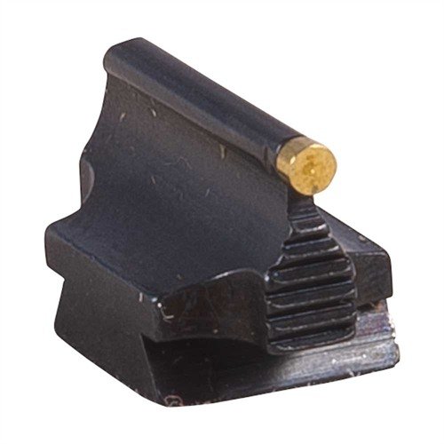 Precision-made steel sights for rifles, featuring a sleek contoured design and available with various bead types for optimal accuracy and style.