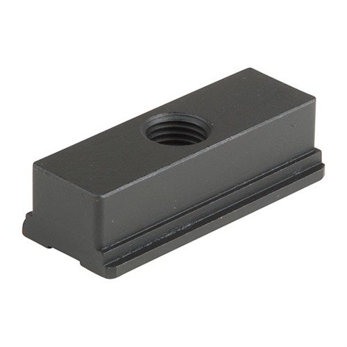 Unique firearm-specific clamping shoes for the MGW Sight Pro, ensuring precise fit and secure adjustments for various models, including S&W 3rd Gen 9mm.