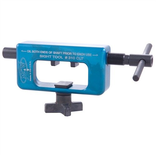 SEMI-AUTO SIGHT MOVER safely adjusts and installs rear sights without damage, perfect for fragile Tritium night sights and iron sights.