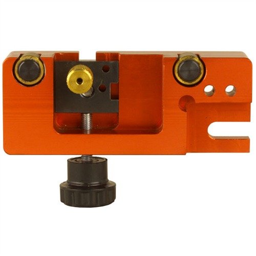 ULTIMATE 1911 SEAR JIG features roller-guided stoning for precise engagement cuts, adjustable angles, and brass rollers to prevent over-stoning for a crisp trigger pull.