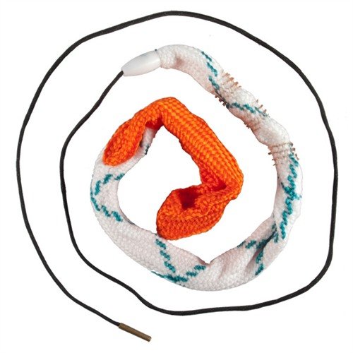 VIPER BORESNAKE 12 GA. offers a heavy-duty, all-in-one cleaning solution with a braided nylon cord, extra scrubbing surface, and built-in bronze brushes for easy bore maintenance.