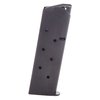 Robust U.S.-made 1911 .45 ACP magazines in blued carbon or stainless steel, featuring reliable round or flat followers for optimal feeding and increased capacity.