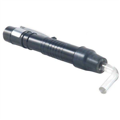 BORELIGHT od MILITARIA z hliníkovým pouzdrem a LED světlem vám pomůže důkladně zkontrolovat čistotu zbraně a odhalit skryté překážky.