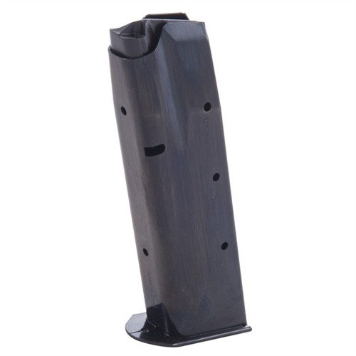 MEC-GAR BROWNING HI-POWER 9MM magazines offer durable, certified carbon steel construction, seamless TIG welding, and a 15-round capacity for reliable performance.